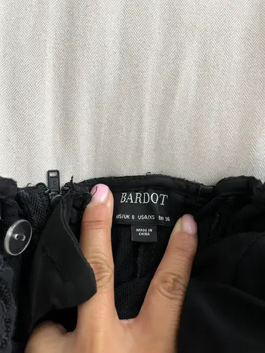 Bardot Black Corset Bodysuit