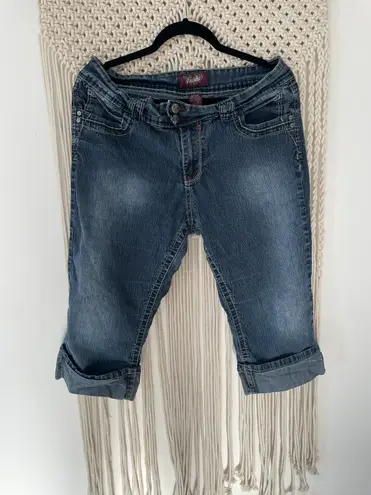 Angels Vintage Y2K  Capri Low Rise jeans  Size 12