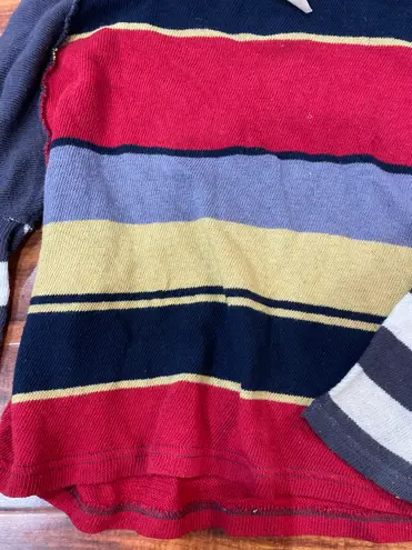 Free People Long Sleeve Multi Color Sweater