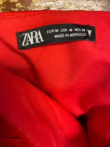 ZARA Satin Effect Crop Top thumbnail 5