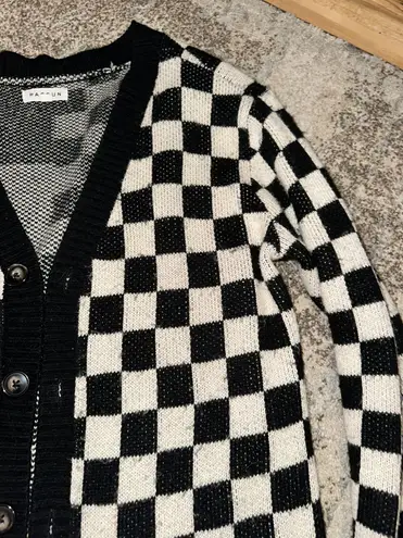 PacSun Checkered Oversized Sweater 