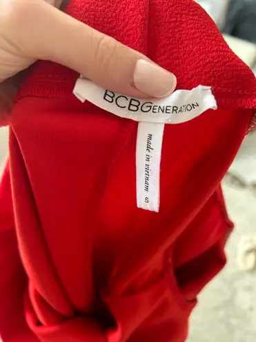 BCBGeneration Red Formal Dress