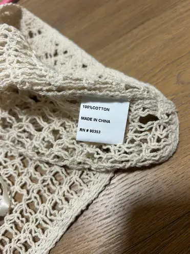 Rebellion Medium boho crop vest top