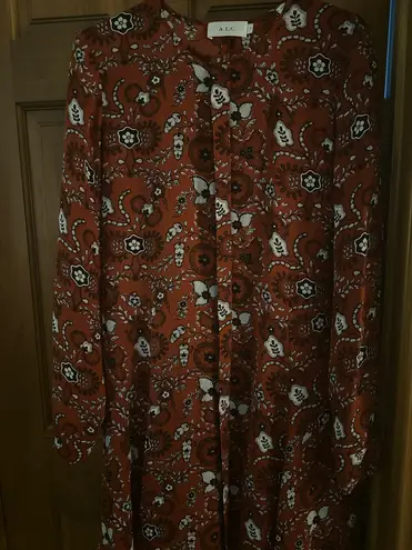 A.L.C. Dress Mini Floral long sleeve size 8