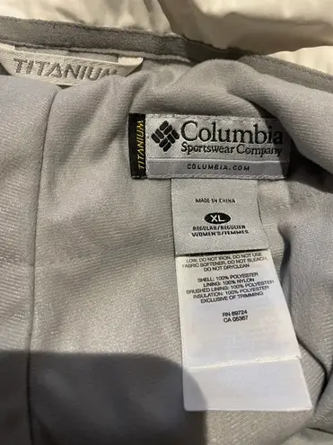 Columbia Titanium fleece insulation waterproof Outwear collection Waterproof Breatheable rain Snow pants sk⛷