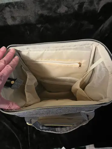 Diaper Bag Backpack Baby Bag Gray