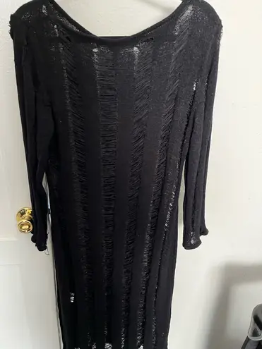Women’s Black Cover Up Dress Size 3X
