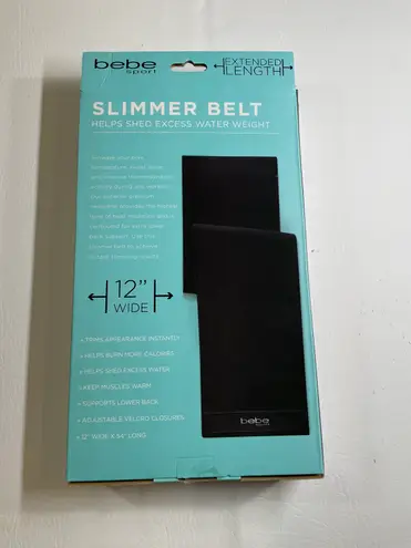 Bebe sport Ready Set Sweat Slimmer  Belt