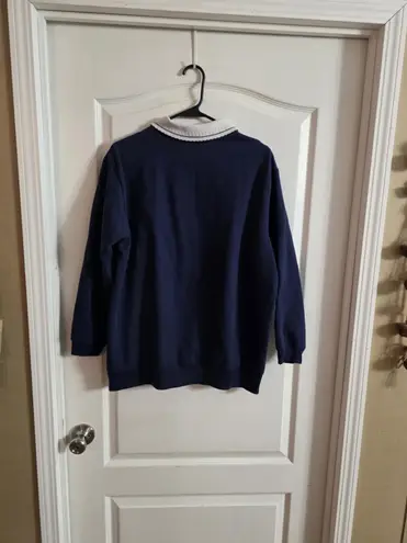 Vintage Bobbie Brooks 90s Cardinal Collared Sweatshirt L. 5035 Multiple Size L