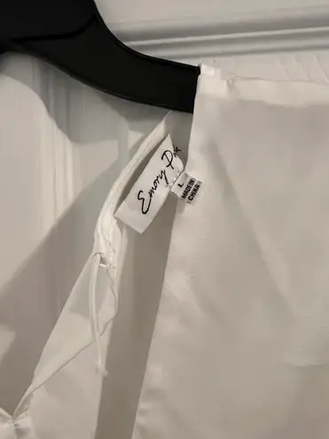 THRIFTED! White Cut Out Dress Size L