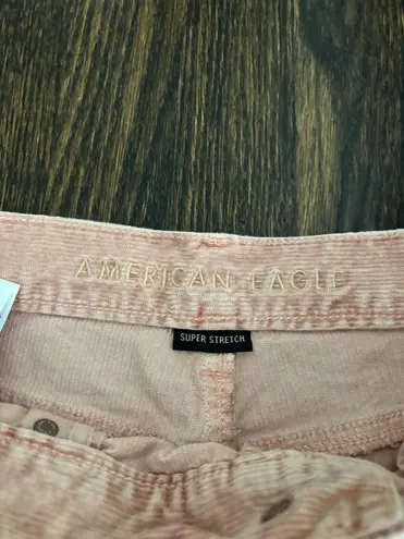 American Eagle pink corduroy pants