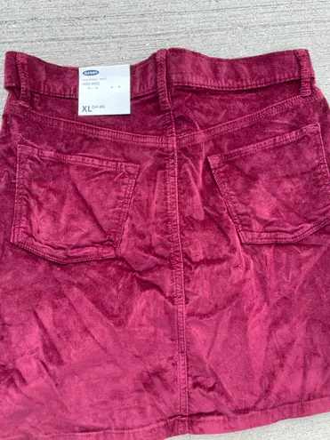 Old Navy Brand New  Velvet Skirt