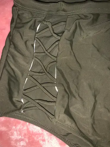 Target Olive Green Bathing Suit Bottoms