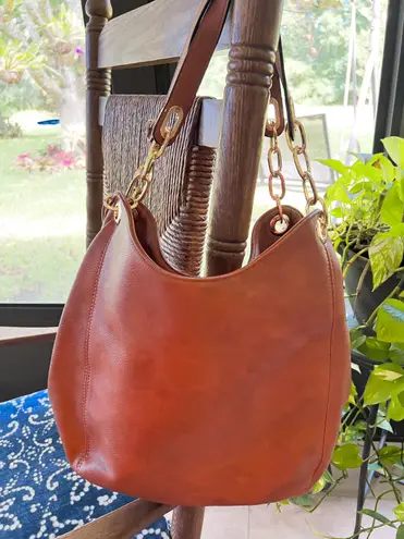 MIA Collection- 2 Piece Brown Hobo Purse With Wallet