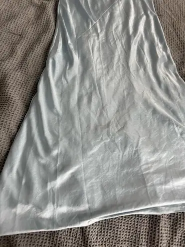 Line and Dot Blue Adelyn Maxi Dress