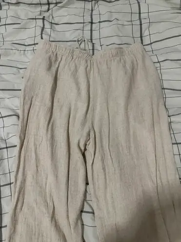 Stradivarius Linen Pants