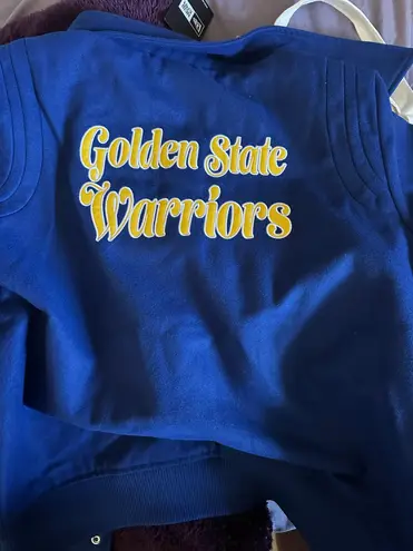 New Era Cap New Era NBA collared varsity jacket Size Medium