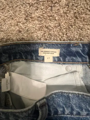 Madewell The Perfect Vintage Straight Jean