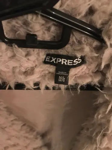 EXPRESS Fuzzy Jacket 