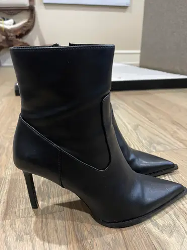 ZARA Black Booties