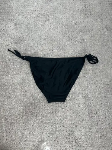 Xhilaration Black Tie Bikini Bottoms