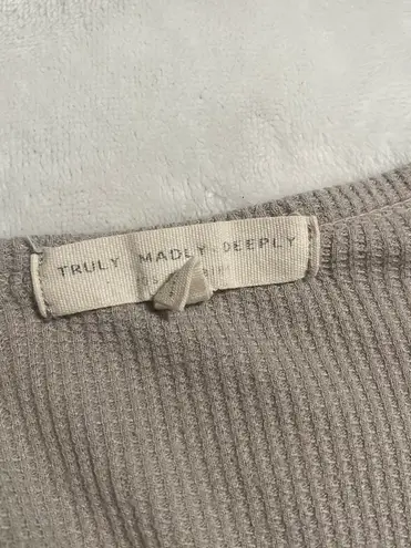 Truly Madly Deeply Thermal Long Sleeve Women’s Size S
