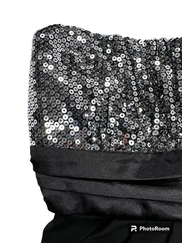 Deb store Deb Strapless Sequined Mini Dress (S)