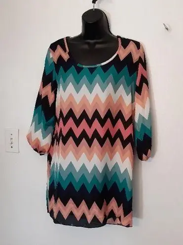 Rue 21  chevron mini dress