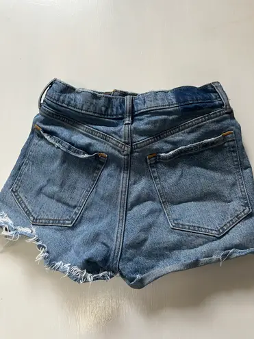 Abercrombie & Fitch  high rise mom shorts