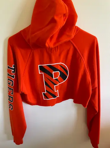 Champion Cropped Princeton University Hoodie