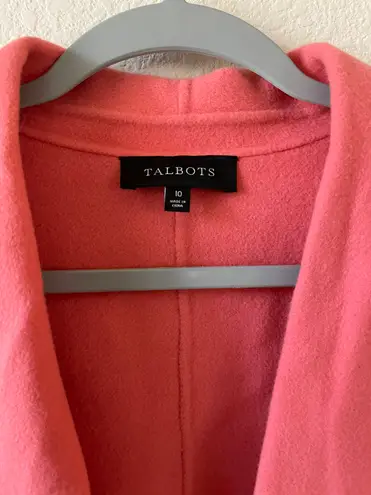 Talbots NWT  Wool Pink Coat