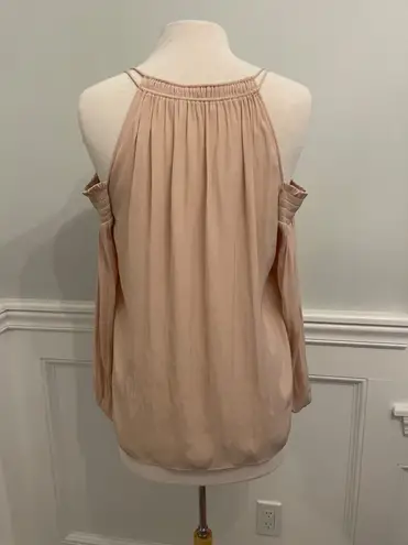 Ramy Brook "HEIDI" COLD SHOULDER TOP IN BLUSH SIZE S/P!