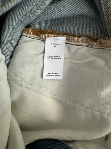 Derek Lam 10 Crosby Cotton High Rise Denim Maxi Skirt