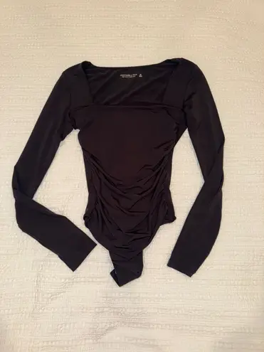 Abercrombie & Fitch Abercrombie Long Sleeve Bodysuit Square Neck - Image 2