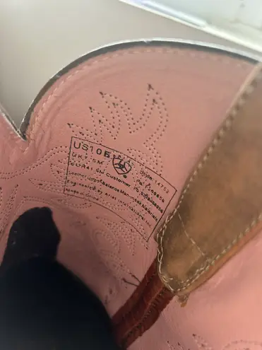 Ariat Cowboy Boots Pink Size 10