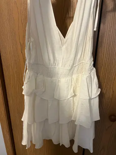 Boutique White Graduation Dress
