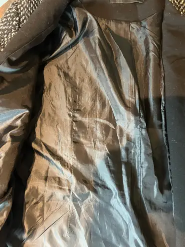 Ivanka Trump | women’s tweed fringe blazer coat. Size: 8