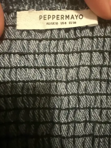 Peppermayo Georgina Denim Mini Dress