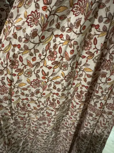 Aakaa Western Floral Paisley Maxi Dress, Size Small