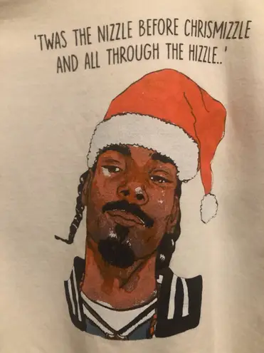 Christmizzle Ugly Xmas Sweater White Size M