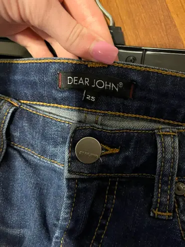 Dear John brand women’s skinny jeans, size 25.