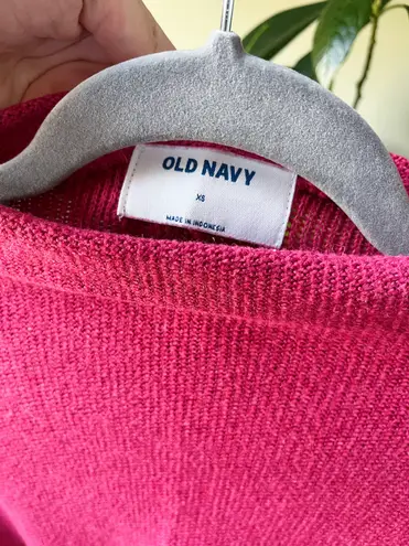 Old Navy Berry Sweater