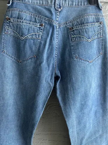 MaxSport Y2K by Max Mara Denim Cuff Jeans Sz 10 made in Rumania Brand New