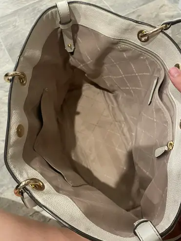 Michael Kors Cream Tote Bag/Purse