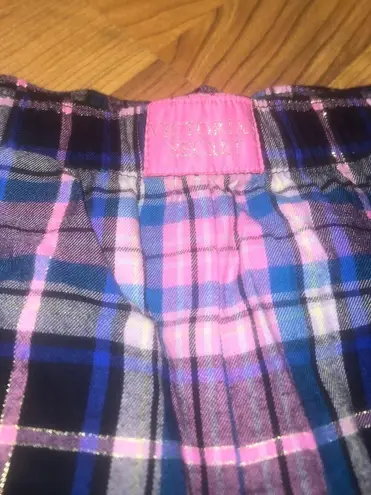 Victoria's Secret Plaid Pj Pants