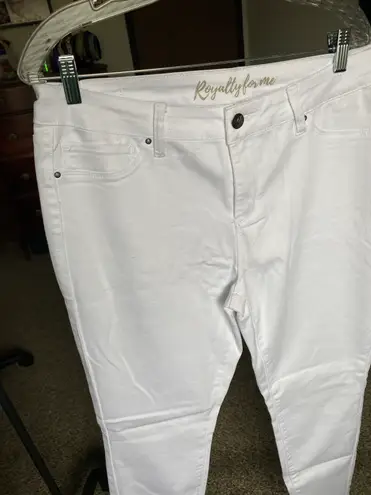 Royalty For Me White Jeans