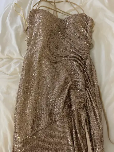 La Femme Sequin Gown