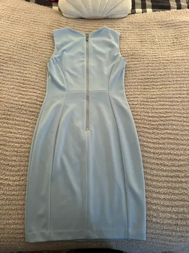 Calvin Klein Light Blue Formal Dress