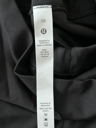 Lululemon Align Black  High-Rise Pant 28" Size 10 NWT