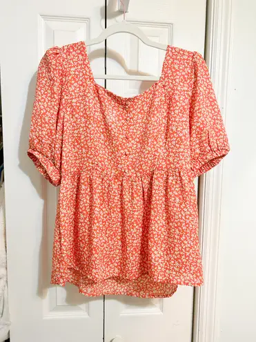 Pink Lily Blouse